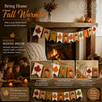 Autumn Harvest Felt Banner Garland